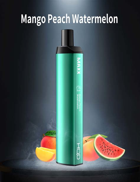 Hqd Maxx 2500puffs Electronic Cigarette Fruit Flavor Disposable Vape In