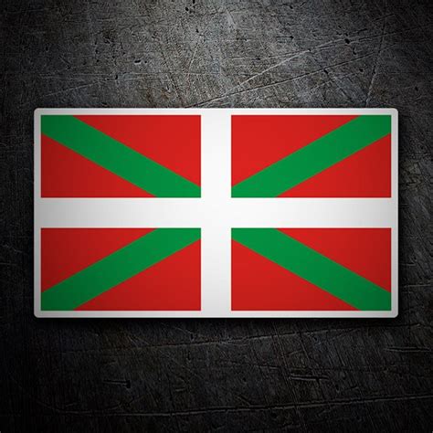 Bandera De Euskadi Ikurri A Teleadhesivo