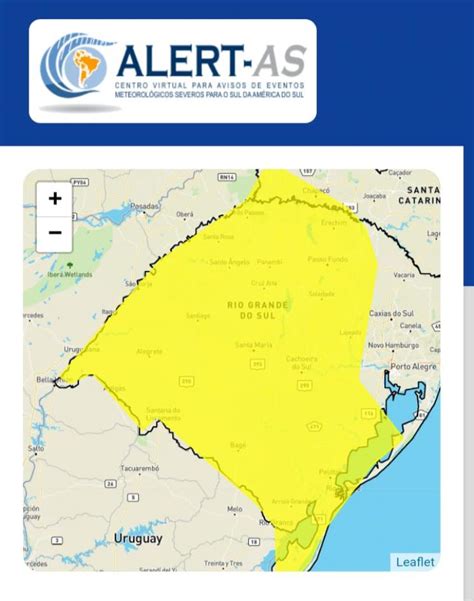 Coluna de Notícias do Tempo e do Clima INMET emite alerta de chuva