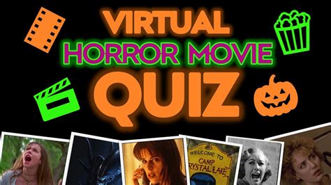 Horror Movie Quiz Halloween Film Quiz Night Lockdown Quiz Night Zoom Games for Adults Spooky ...