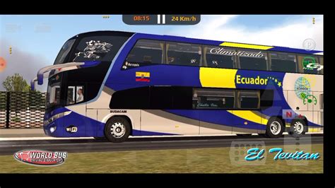 Transportes Ecuador Marcopolo G Dd World Bus Driving