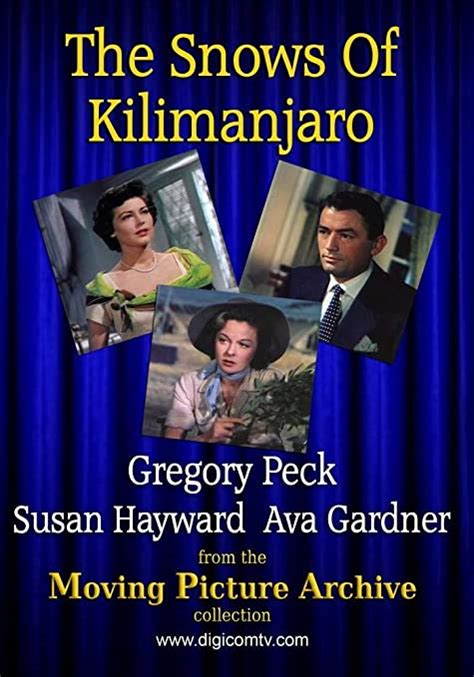 Amazon Snows Of Kilimanjaro Color 1952 Gregory Peck Susan