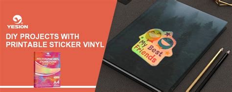 Crafting Magic: DIY Projects with Printable Sticker Vinyl