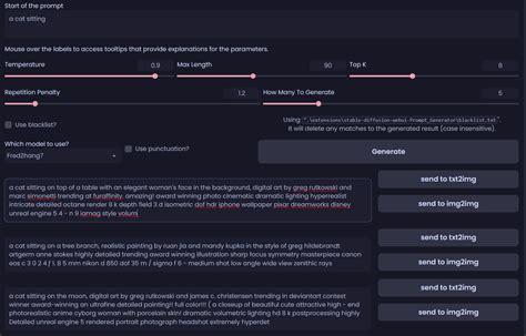 Stable Diffusion Webui Promptgenerator From