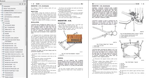 2001 Jeep Grand Cherokee Service Manual PDF - VintageManuals