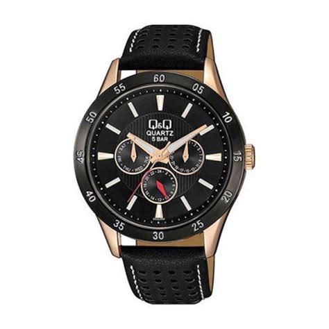 Q Q CE02J532Y Black Chronograph Wrist Watch For Men Price In Bangladesh