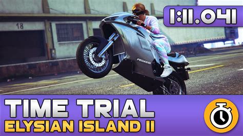 Time Trial Elysian Island II 1 11 0 W Bati GTA Online YouTube