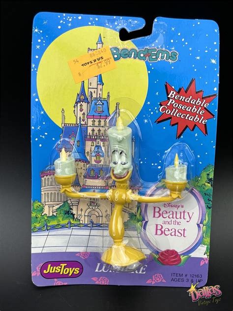 Disney S Beauty And The Beast Just Toys Bend Ems Lumiere