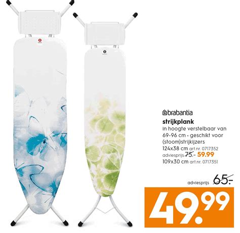 Brabantia Strijkplank Aanbieding Bij Blokker 1Folders Nl