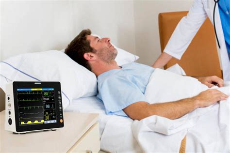 Inch Touchscreen Etco Portable Patient Monitor Tracks Vital