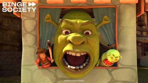 Shrek Forever After One Day As An Ogre Again Cartoon For Kids Youtube