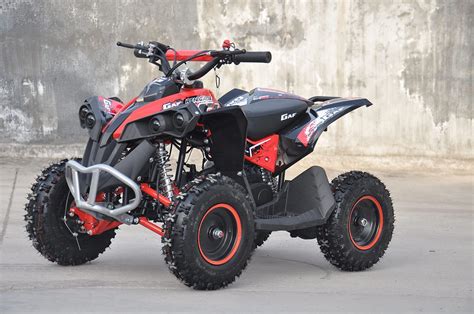 cc mini atv quad red gorilla trailers