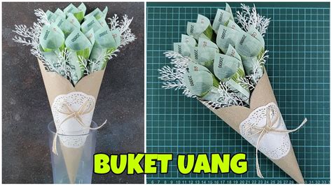 Kertas Nasi Tusuk Sate Alas Toples Jadi Buket Uang Cantik Moneybouquet