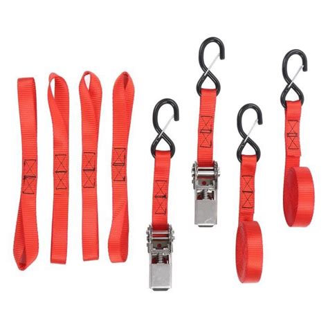 Sangle D Arrimage VVIKIZY Rouge 5m Force De Traction 1763lb