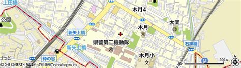 神奈川県川崎市中原区木月4丁目41の地図 住所一覧検索｜地図マピオン