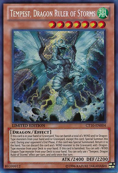 Tempest Dragon Ruler Of Storms Yu Gi Oh Its Time To Duel