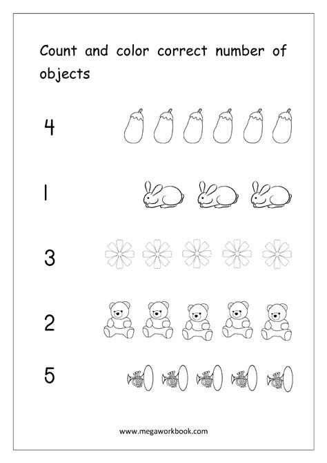 Number Counting Worksheets Math Counting Worksheets Free Counting