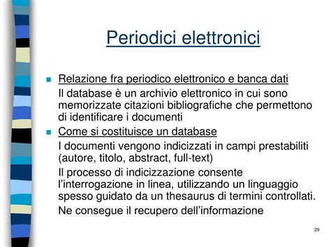 PPT Periodici Cartacei Ed Elettronici PowerPoint Presentation Free