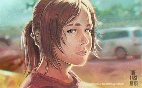 Ellie From The Last Of Us Fanart By Marisaartist On Deviantart