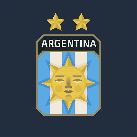 Argentina Football Logo Vector