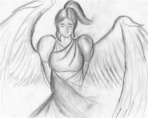 angel drawing