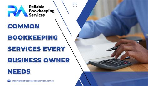 Common Bookkeeping Services Every Business Owner Needs