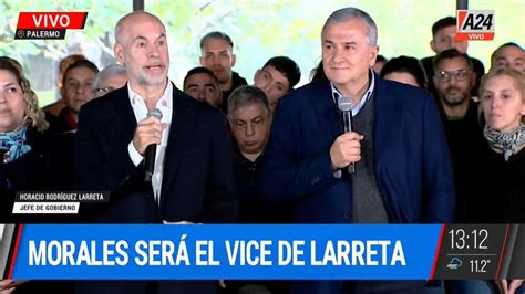 Horacio Rodr Guez Larreta Y Gerardo Morales Presentaron Su F Rmula