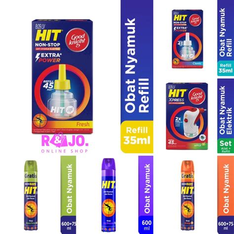 Jual Hit Anti Nyamuk Aerosol Spray Good Night Obat Nyamuk Semprot