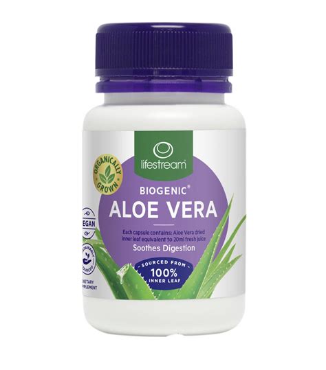 Lifestream Biogenic® Aloe Vera Capsules Mammoth Health