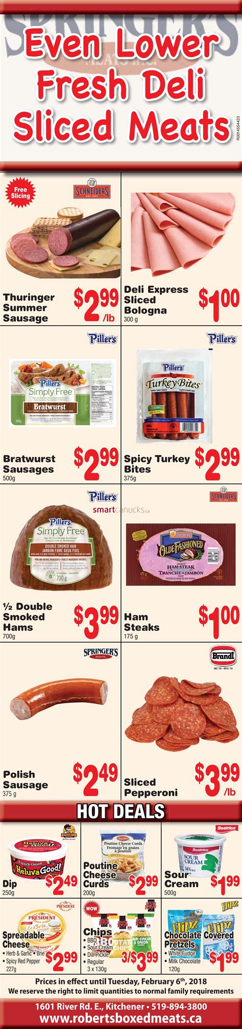 Robert S Fresh And Boxed Meats Flyer February 1 To 6