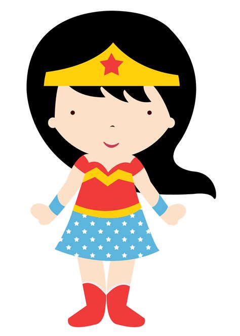 Wonder Woman Cartoon Clipart | Free download on ClipArtMag