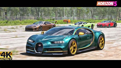 FH5 Epic Dragrace Regera Chiron Veyron ONE1 Agera Venom GT