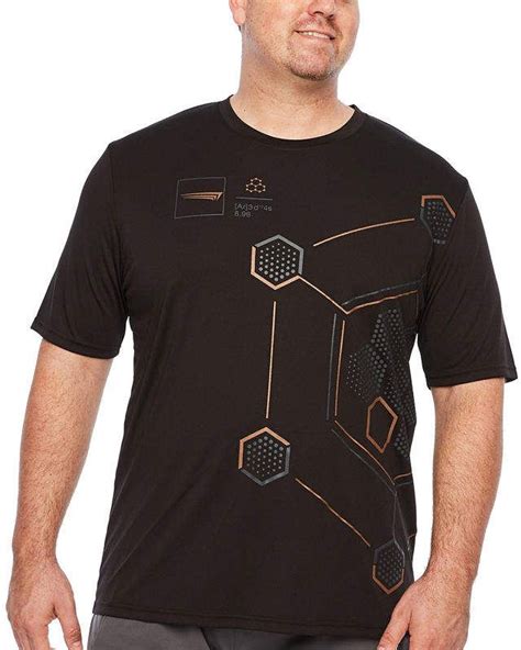 Copper Fit Copper Fit Short Sleeve Crew Neck T Shirt Big And Tall