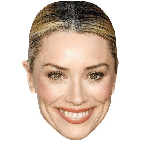 Arielle Vandenberg Smile Maske Aus Karton Celebrity Cutouts