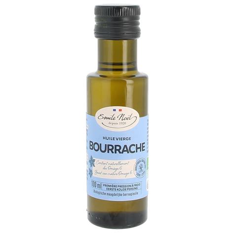 HUILE VIERGE BOURRACHE BIO 100ML EMILE NOEL Acheter Sur EtiketB