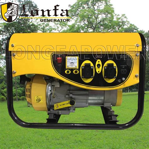 6 5HP 2 5kw 2 5kVA Portable Gasoline Generating Set China Generating