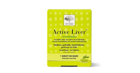 Köp New Nordic Active Liver 30 kapslar på MEDS se