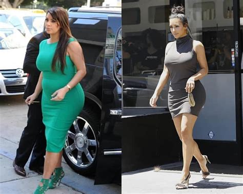 Kim Kardashian Before After Bbl