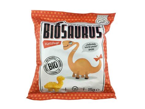 CHRUPKI BIOSAURUS BIO 15G KETCHUP Delikatesy Honorata