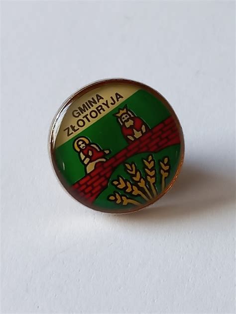 Herb Gmina Z Otoryja Przypinka Pin Odznaka Wpinka Siedlce Kup Teraz