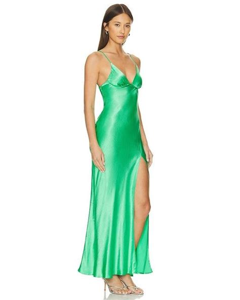 Bec Bridge Bec Bridge Ren Split Maxi Dress In Green Lyst