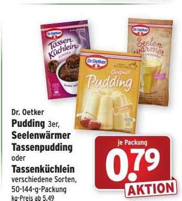 Dr Oetker Pudding Seelenwärmer Tassenpudding Oder Tassenküchlein