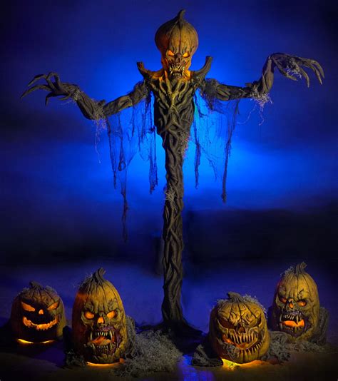 Evil Pumpkin Patch Halloween Props And Animatronics Distortions Unlimited