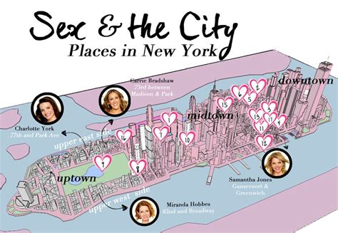 Sex And The City Places In New York Glamgerous New York New York Pinterest City Ny Ny