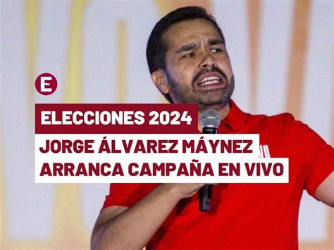 Jorge Álvarez Máynez inicia su campaña en Lagos de Moreno criticando a