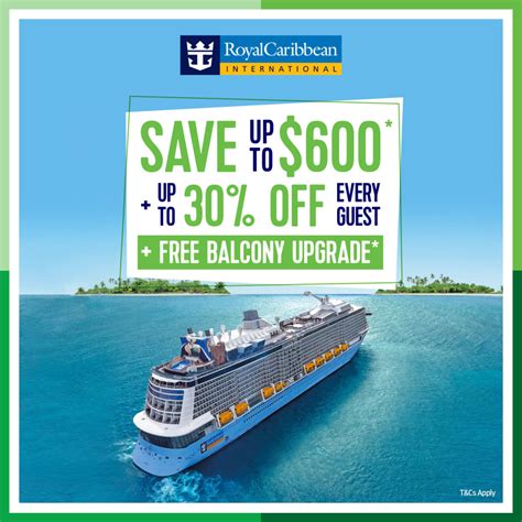 Royal Caribbean Flash Sale Bonus Savings Balcony Upgrades Book By