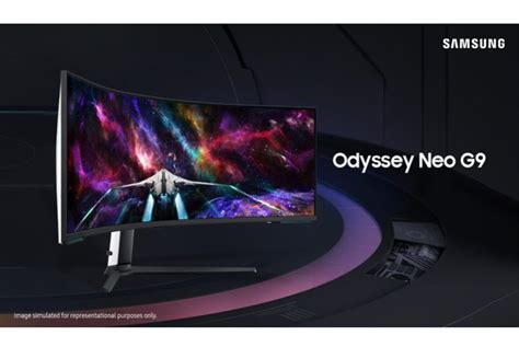 Samsung Unveils Odyssey Neo G9 Monitor Featuring Worlds First Dual