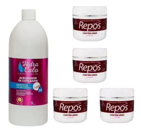 Kit Hidracalo Litro Creme Ureia Repos Frete Gr Tis