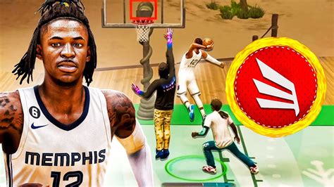 This JA MORANT INSIDE OUT SHOT CREATOR BUILD GETS UNLIMITED CONTACT