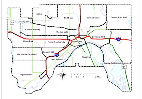 St Paul Minnesota Zip Code Map - Map